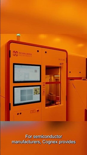 Inspect #semiconductors with micron-level accuracy using Cognex #machinevision