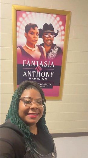 Behind the Scenes at Dickies Arena: Singing with Fantasia Live!🎤#Fantasia #DickiesArena #BTSConcert