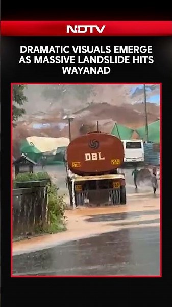 Wayanad Landslide | Dramatic Visuals Emerge As Massive Landslide Hits Wayanad After Heavy Rain