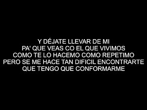 TU FOTO LETRA - OZUNA