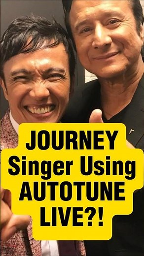 Journey CAUGHT Using Auto tune live on stage #journey #journeyband #classicrock