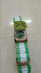 My BEN 10 watch in cardboard 🤩🤩