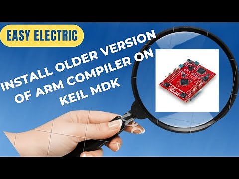 Install Older Version of ARM Compiler on Keil MDK