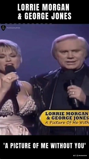 Lorrie Morgan & George Jones – A Picture of Me Without You 🎙️💔 (A Country Classic Reborn Live) | Pure Country Pride