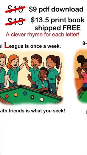 PRESALE New Pool-Themed Children's ABC Book #pool #ABC #learntoread #gift #abcbook