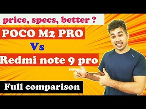 redmi note 9 pro vs poco m2 pro - Full comparison--what's New ??