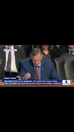 53K views · 735 reactions | Good line of questioning here from Heinrich underlining how despite Trump's rhetoric, Canada isn't mentioned a single time in the intelligence community's threats assessment! @ Repost from Aron Rupar on X | I Love Canada | Facebook