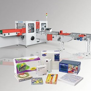 [Hot Item] Full Automatic Tp-T450A Full Servo Perforating Wrapper Tissue Paper Packing Machine