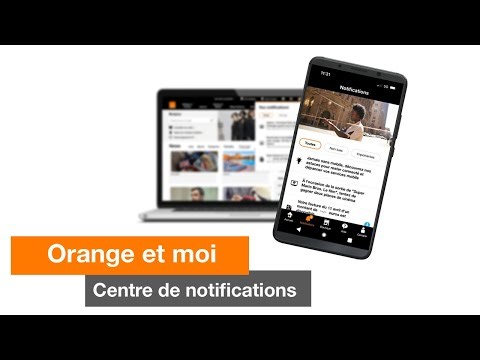 Orange et moi : le centre de notifications