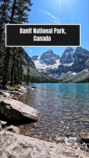 Banff National Park, Canada #shortvideo #banffcanada #travel #naturelovers
