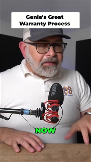 Genie's warranty is top-notch! They're honest and helpful, but you'll need to explain your garage door system's balance and tracks like a pro to get that warranty approved. #GarageDoor #HomeRepair #DIY #Genie #CustomerService