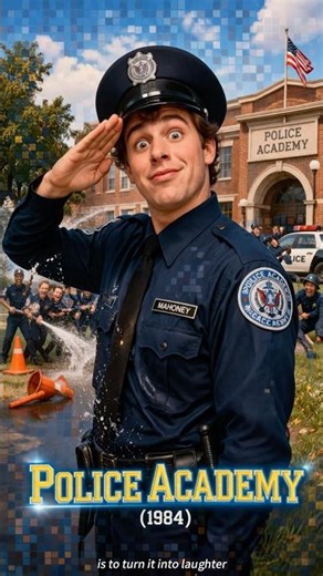 Police Academy (1984) – Pants Rip Disaster Turns into a Hilarious Mic Prank