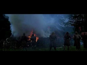 Braveheart [1995]: Wm. Wallace Attacks a British Post in Scotland