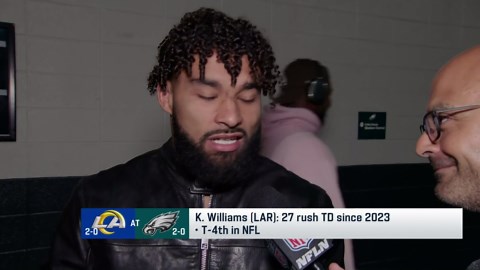 Kyren Williams on rematch vs. Eagles in Week 3 'NFL GameDay Morning'