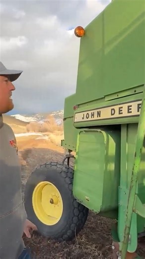 This combine is really old
