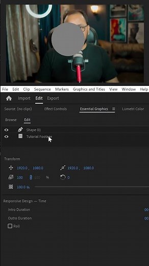 Premiere Pro CIRCLE CROP | Put yourself in a CIRCLE in Adobe Premiere Pro CC 2023
