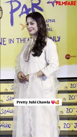 Juhi Chawla Shines at Aamir Khan's 'Sitaare Zameen Par' Premiere!