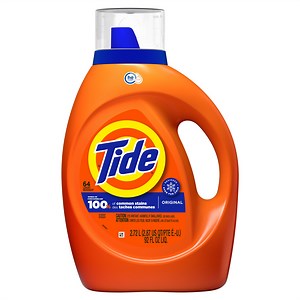 Tide Liquid Laundry Detergent, Original, 64 Loads 92 fl oz, HE Compatible - Walmart.com