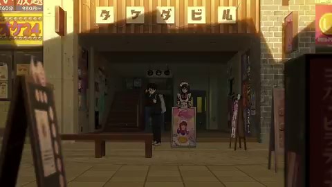 The whole maid cafe thing was only a setup from Momo's best friends to embarrass her in front of Okarun. Okarun decides to wait for Momo till she finishes the workday. #DanDaDan #Toonami