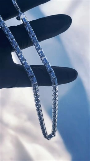 Solid Silver Round Bismarck Chain | Handmade 925 Silver Jewellery #jewellery #jewellerymaking