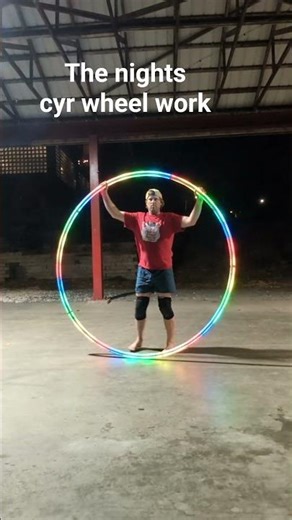 cyr wheel training session center spin work
