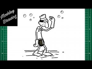 How to Draw Barnacle Boy - SpongeBob SquarePants