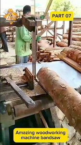 Amazing woodworking machine bandsaw #woodworking #bandsaw #wood #saw #sawmill | Mr.Tools.Tour