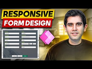 Responsive FORM Design in Power Apps - Step by Step Tutorial