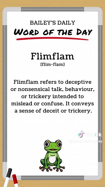 Flimflam: Today’s Word of the Day