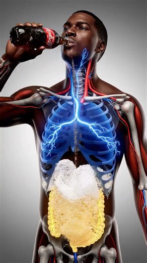 What Coke Really Does Inside Your Body 😳🥤 Ultra Real 3D Internal Reaction
