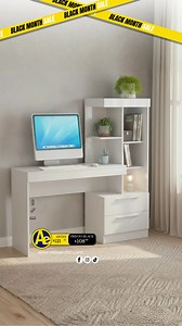 🚚 Escritorio Torre con ENVÍO GRATIS ✨ Organiza tu espacio con estilo y practicidad gracias a sus torres laterales para cuadernos, libros o adornos. 🔥 Promoción válida solo por esta semana 💳 Aceptamos todas las tarjetas ⏳ Hasta 24 meses con tu tarjeta de crédito 👉 Renueva tu espacio hoy y aprovecha el envío gratis antes de que termine la oferta. *El envío gratis aplica según cobertura. Restricciones aplican. | Almacenes Estuardito