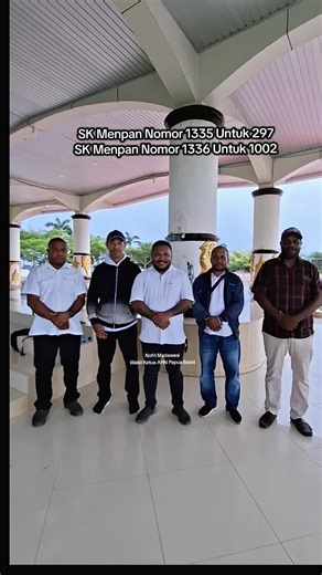 Terima Kasih kepada Gubernur Papua Barat Dominggus Mandacan