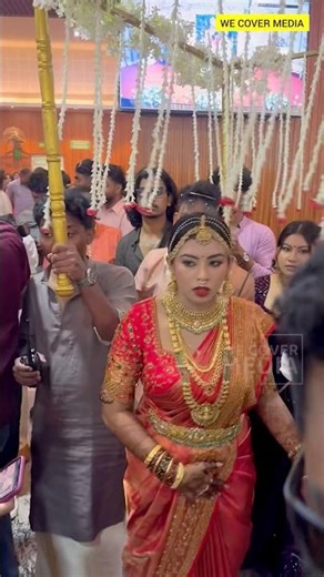 Did you see the bride coming to the wedding 😍 #actress #viralvideoシ