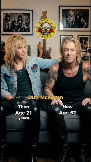 Guns N' Roses members in 1985 vs. 2026: Time flies, an era of new faces! #slash #gunsnroses #axlrose