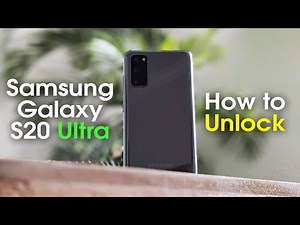 Samsung Galaxy S20 Ultra How to Unlock and Use with Any Carrier