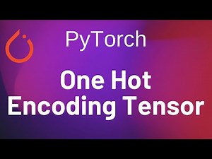 One Hot Encoding PyTorch