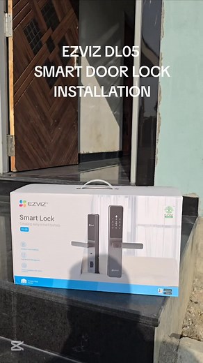 EZVIZ DL05 Smart Door Lock Installation Guide
