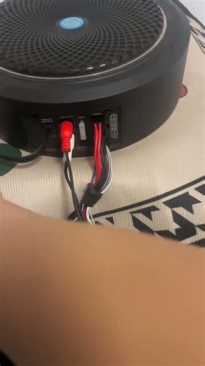 Car flat sub speaker