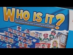 WHO IS IT GAME II HOW TO ASSEMBLE II LET US PLAY II FREE TIME II TRENDING GAME