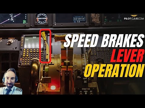 How Can You Operate The Boeing 737 Speed Brakes - [Speed Brakes Lever Positions Explained].