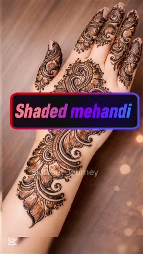 🔥simple and easy mehndi design
