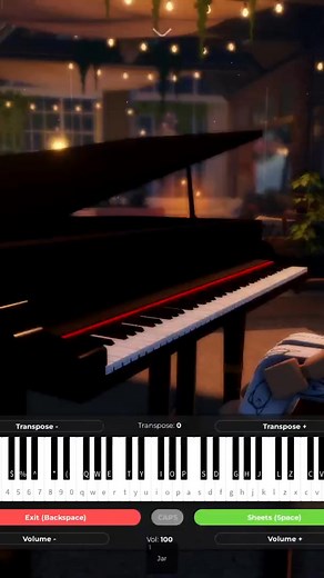 9.1K views · 248 reactions | Right Here Waiting #sholahey #roblox #robloxpiano | Shola Hey | Facebook
