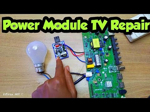 Using A Power Module To Fix TeleFunken TV