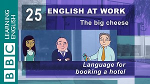 16K views · 452 reactions | Learn the language for booking a hotel room with English at Work! The boss is in town! Can Anna use the right language to book him a hotel room? You can watch it on our website too: https://bbc.in/2UwPIrV | BBC Learning English | Facebook
