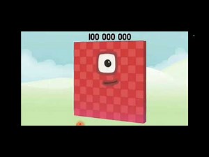 numberblocks 1 million to 1 billion