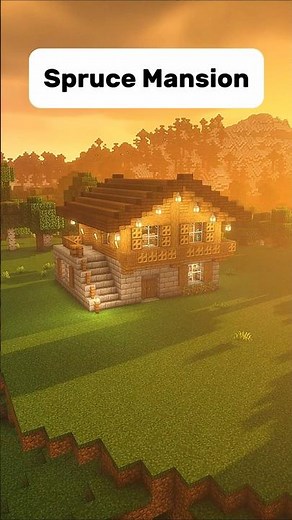 Minecraft Tutorial | Spruce Mansion | #fabermc