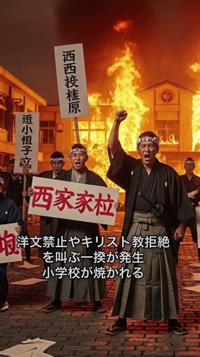 【学校が燃やされた日】明治の親たちが抱いた「教育への不信感」と「立身出世」の光と影 #日本史 #歴史 #明治時代 #明治 #雑学