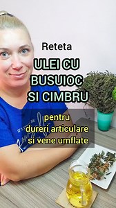 508K views · 9K reactions | ULEI CU BUSUIOC SI CIMBRU pentru dureri...