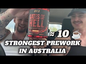 STRONGEST PREWORKOUT IN AUSTRALIA (BENCHPRESS CHALLENGE)