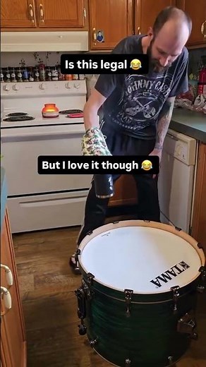 🥁 Quick & Easy Way to Cut a Bass Drum Port Hole!